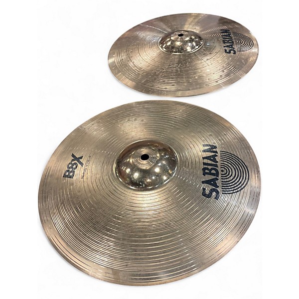 Used SABIAN 14in B8X Hi-Hats Cymbal