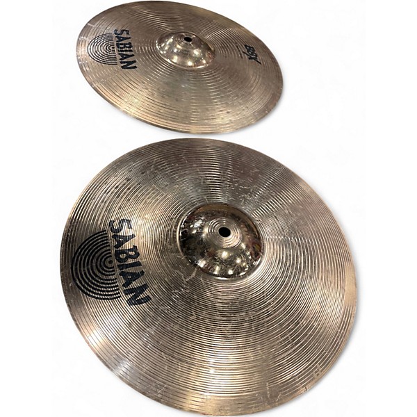 Used SABIAN 14in B8X Hi-Hats Cymbal