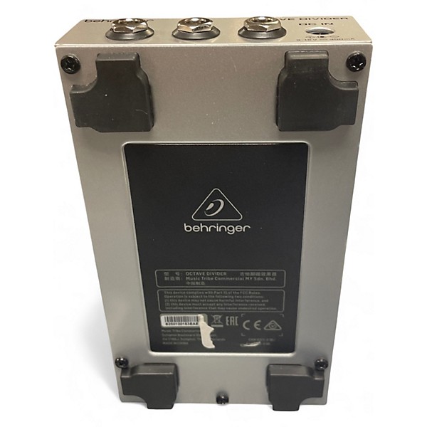 Used Behringer OCTAVE DIVIDER Effect Pedal