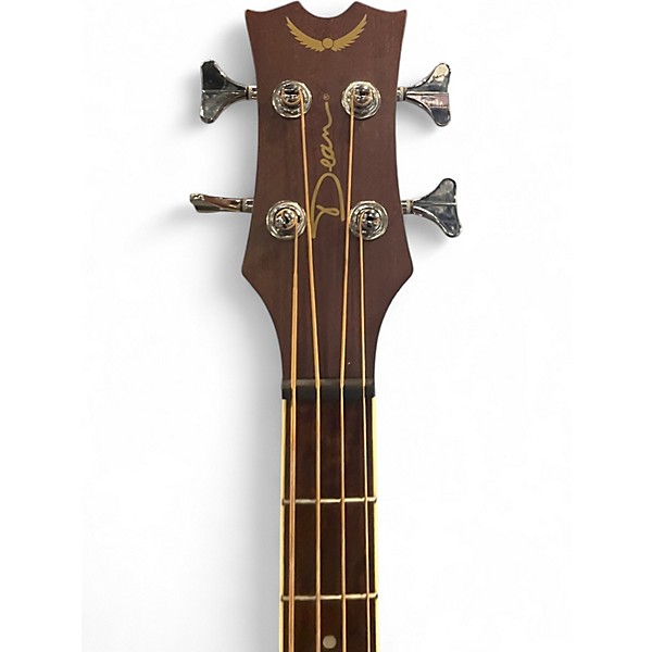 Used Dean EABC Natural Acoustic Bass Guitar