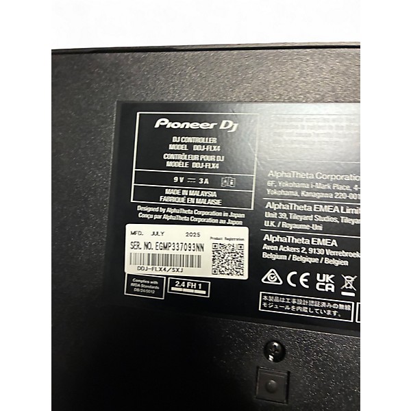 Used Pioneer DJ DDJFLX4 DJ Controller