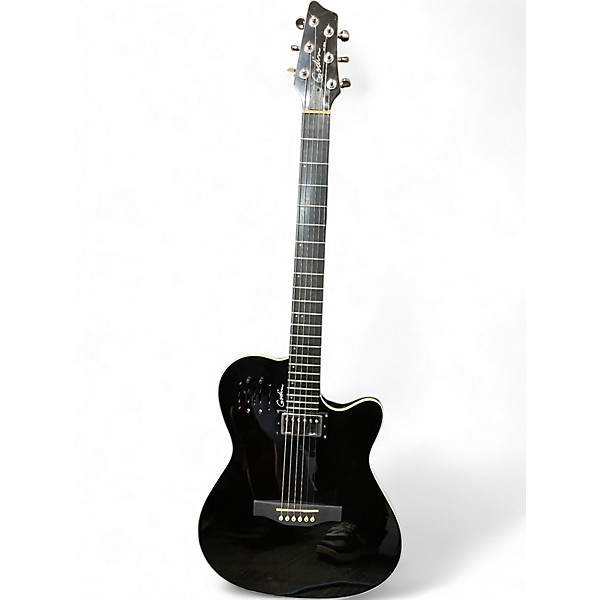 Used Godin A6 Ultra Black Acoustic Electric Guitar