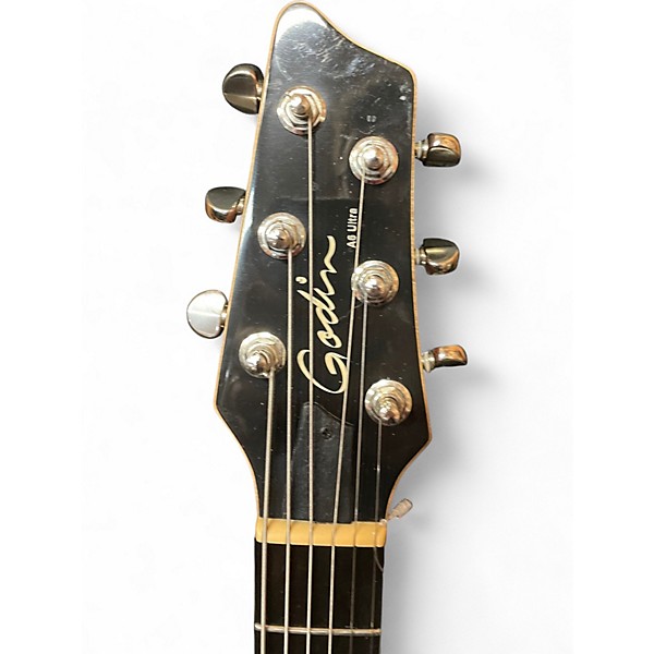 Used Godin A6 Ultra Black Acoustic Electric Guitar