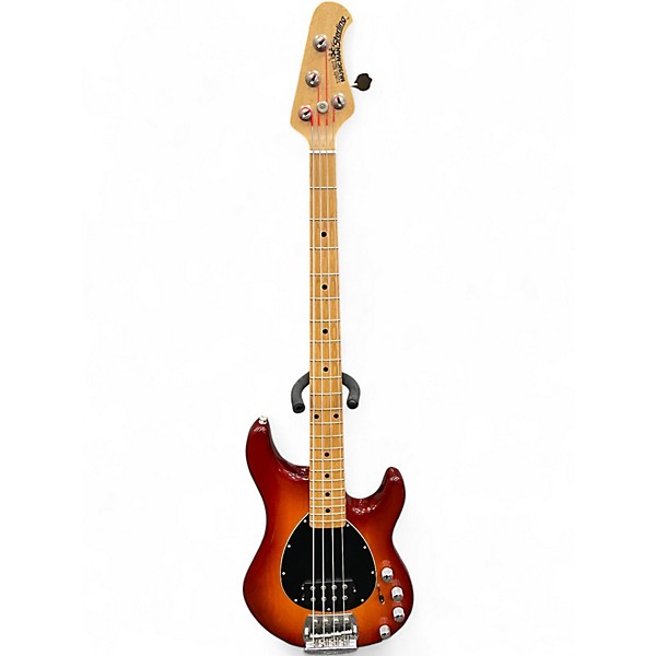 Vintage 1990s Ernie Ball Music Man Sterling 4 String Sienna Sunburst Electric Bass Guitar