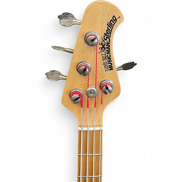 Vintage 1990s Ernie Ball Music Man Sterling 4 String Sienna Sunburst Electric Bass Guitar