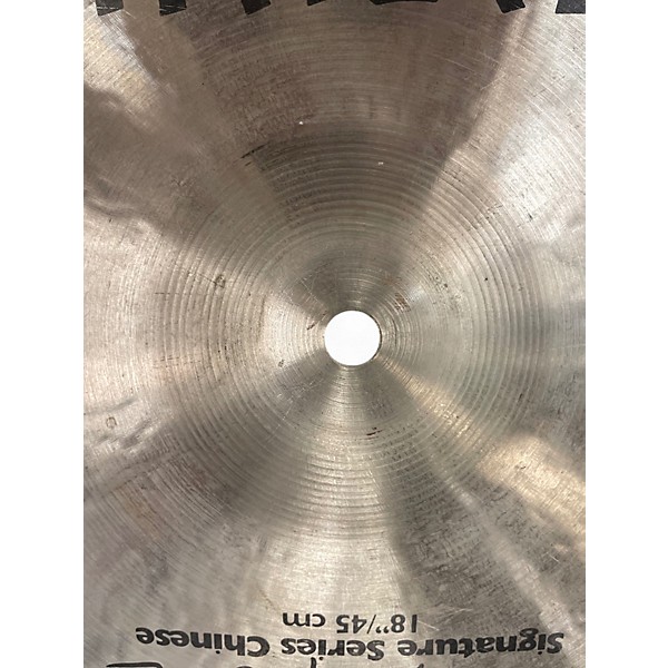Used SABIAN 18in Carmine Appice Signature China Cymbal