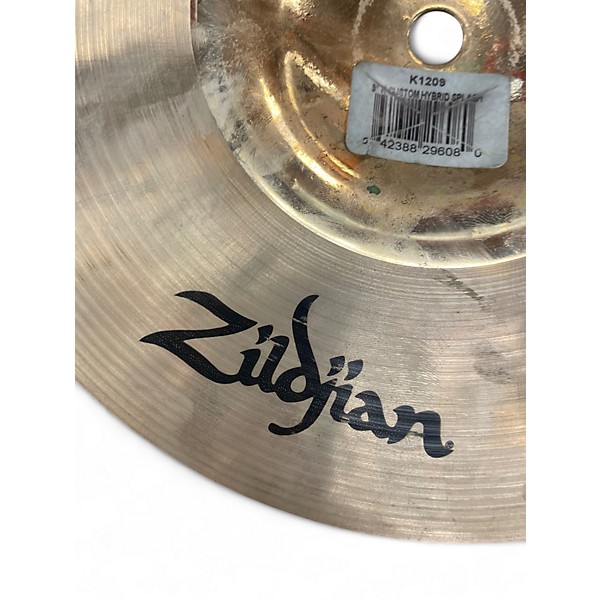 Used Zildjian 9in K Custom Hybrid Splash Cymbal