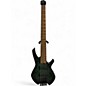 Used Cort Space 5 Green Electric Bass Guitar thumbnail