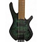 Used Cort Space 5 Green Electric Bass Guitar