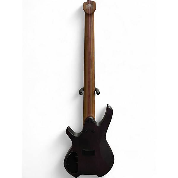 Used Cort Space 5 Green Electric Bass Guitar