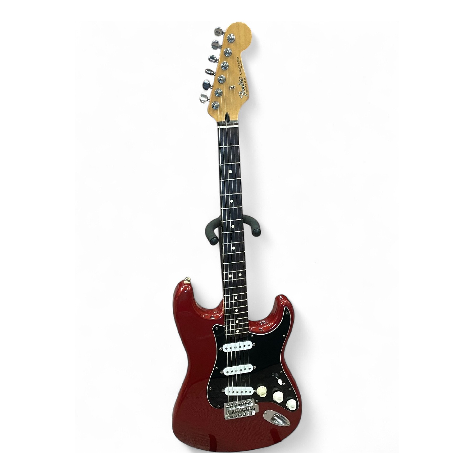 Used Fender 93 Fender Stratocaster MIM Crimson Red Solid Body