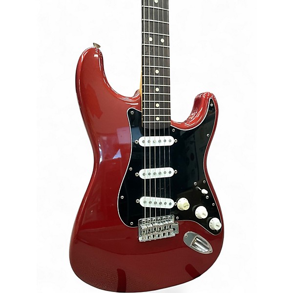 Used Fender 93 Fender Stratocaster MIM Crimson Red Solid Body Electric Guitar