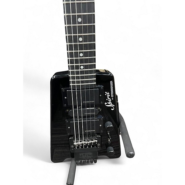 Used Steinberger SPIRIT HSH Black Solid Body Electric Guitar