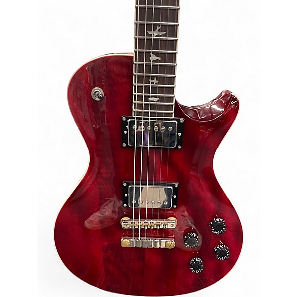 Used PRS SE Singlecut McCarty 594 Wine Red Solid Body Electric Guitar