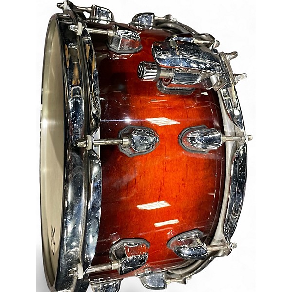 Used Mapex 14X7 Black Panther Solidus Snare 2 Tone Sunburst Drum