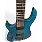 Used Kiesel OSIRIS 7 LEFT HANDED TRANS BLUE Hollow Body Electric Guitar
