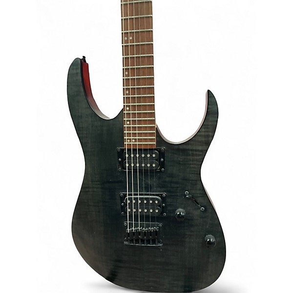 Used Ibanez RG6003FM Trans Black Solid Body Electric Guitar