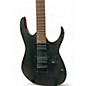 Used Ibanez RG6003FM Trans Black Solid Body Electric Guitar