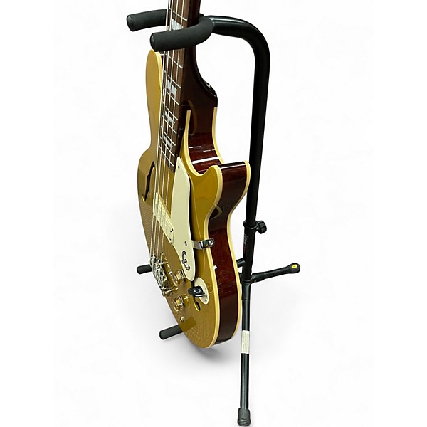 Used Epiphone Jack Casady Signature Gold Top Electric Bass Guitar