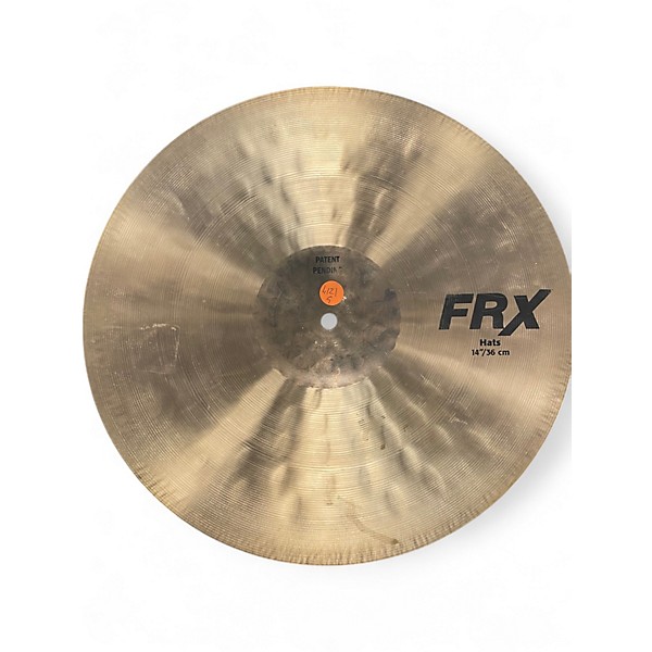 Used SABIAN 14in FRX Hi-Hat Pair Cymbal