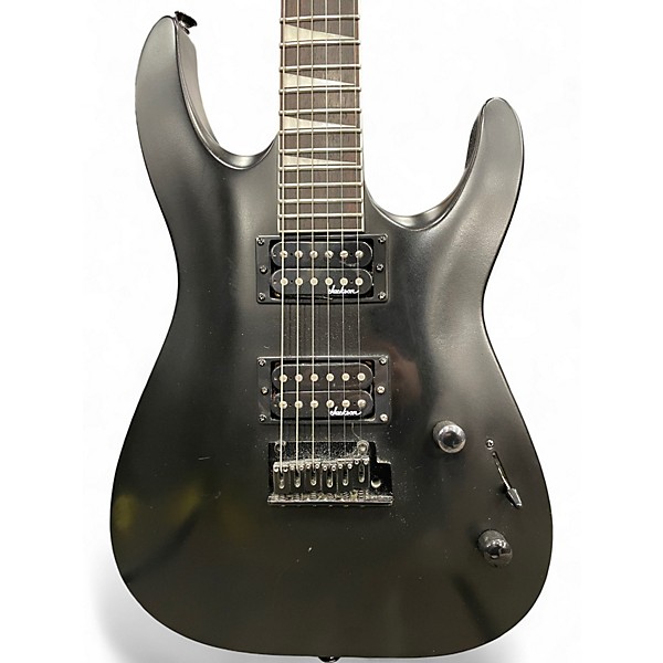 Used Jackson JS22 Dinky Black Solid Body Electric Guitar