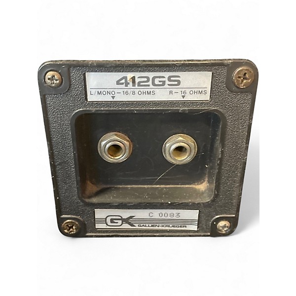 Used Gallien-Krueger 412GS Guitar Cabinet