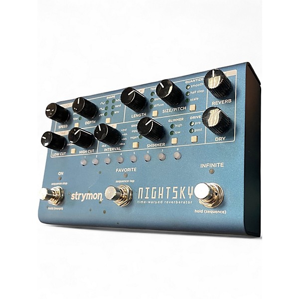 Used Strymon NIGHTSKY REVERB Effect Pedal
