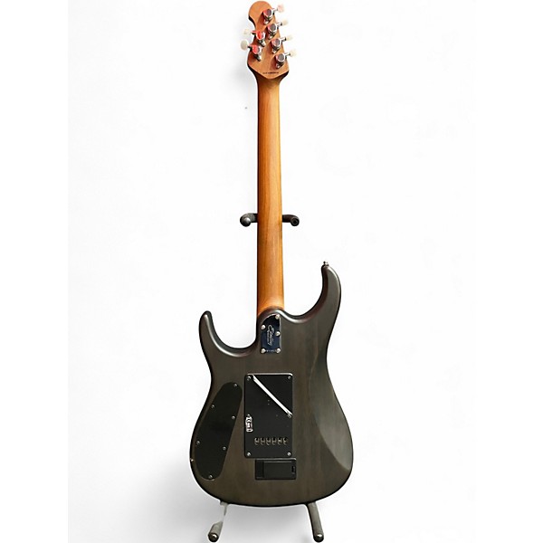 Used Sterling by Music Man John Petrucci Sig JP150FM Trans Black Satin Solid Body Electric Guitar