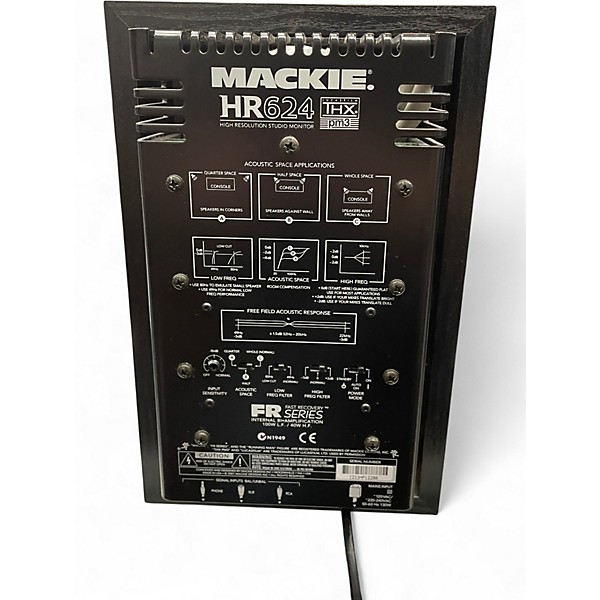 Used Mackie HR624 Pair Powered Monitor