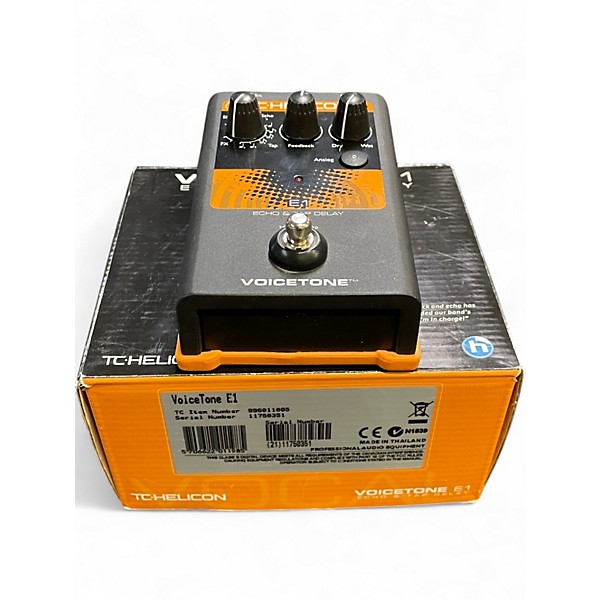 Used TC Helicon VOICETONE E1 Effect Pedal