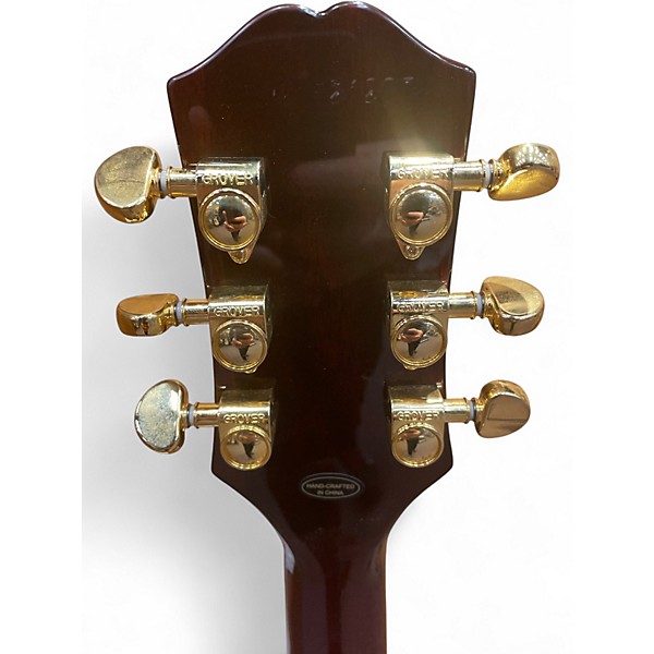 Used Epiphone LES PAUL CUSTOM FIGURED TRI BURST Solid Body Electric Guitar