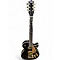 Used Gretsch Guitars G5237TG Electromatic Jet FT Bigsby LTD Black and Gold Solid Body Electric Guitar thumbnail