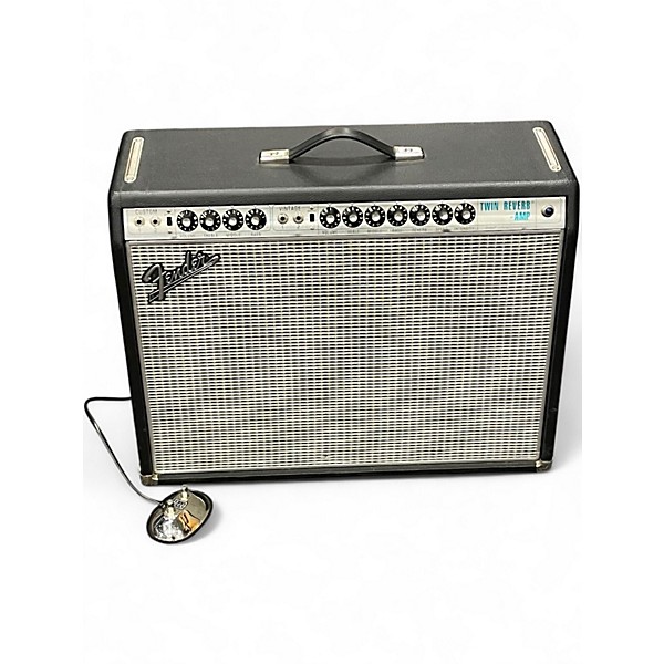 Used Fender 1968 Custom Twin Reverb 85W 2x12 Tube Guitar Combo Amp