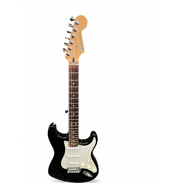 Used Fender Standard Stratocaster BLACK Solid Body Electric Guitar