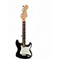 Used Fender Standard Stratocaster BLACK Solid Body Electric Guitar