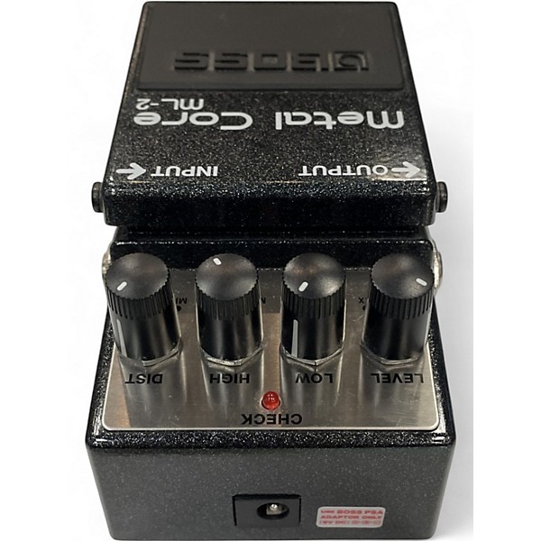 Used BOSS ML2 Metal Core Distortion Effect Pedal