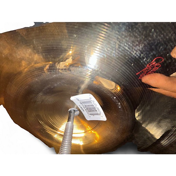Used Zildjian 14in A Custom Hi Hat Pair Cymbal