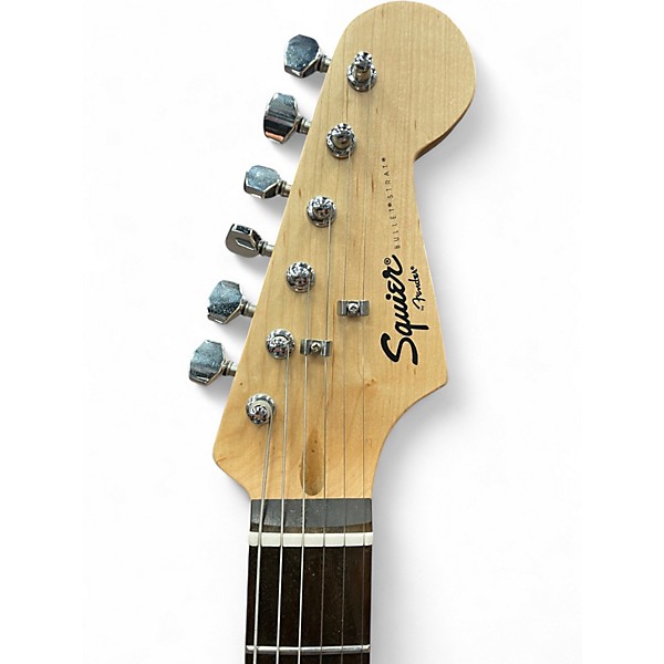 Used Squier Bullet Stratocaster Olympic White Solid Body Electric Guitar