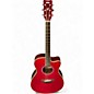 Used Yamaha FSC-TA Red Acoustic Electric Guitar thumbnail