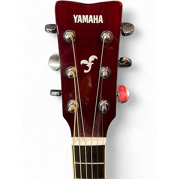 Used Yamaha FSC-TA Red Acoustic Electric Guitar