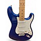 Used 2003 Fender Standard Stratocaster Blue Solid Body Electric Guitar