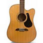 Used Alvarez AD60CE Artist Series Dreadnought Natural Acoustic Electric Guitar