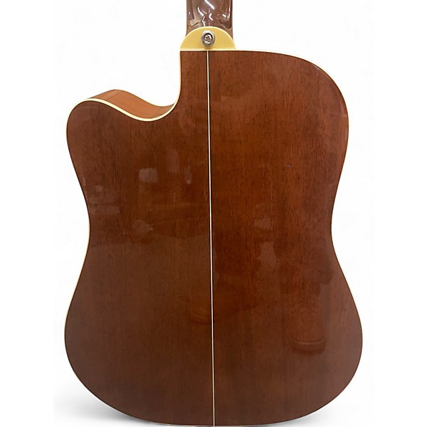 Used Alvarez AD60CE Artist Series Dreadnought Natural Acoustic Electric Guitar