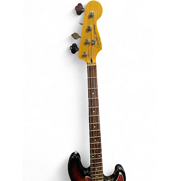 Used Squier Vintage Modified Jazz Bass 3 Color Sunburst Electric Bass Guitar