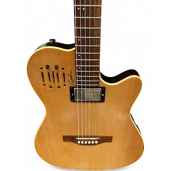 Used Godin A6 Ultra Natural Acoustic Electric Guitar