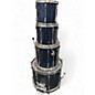 Used TAMA 4 Piece Rockstar Blue Drum Kit thumbnail