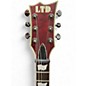 Used ESP LTD EC401QM RED Solid Body Electric Guitar
