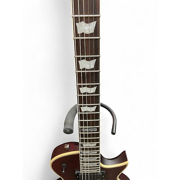 Used ESP LTD EC401QM RED Solid Body Electric Guitar