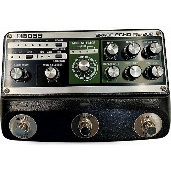 Used BOSS RE202 Effect Pedal