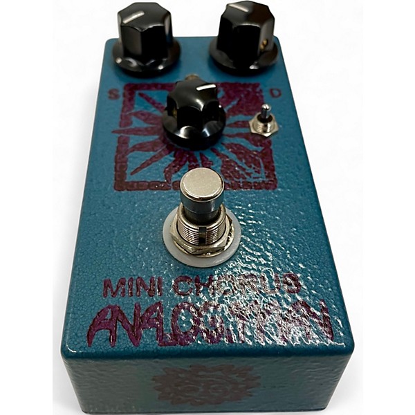 Used Analogman MINI CHORUS DEPTH TOGGLE Effect Pedal